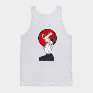 Japan Schoolgirl Tank Top